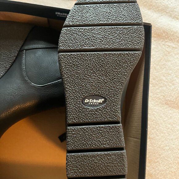 NIB Women's Dr Scholl's Black Wedge Bootie size 8.5 - Picture 9 of 9